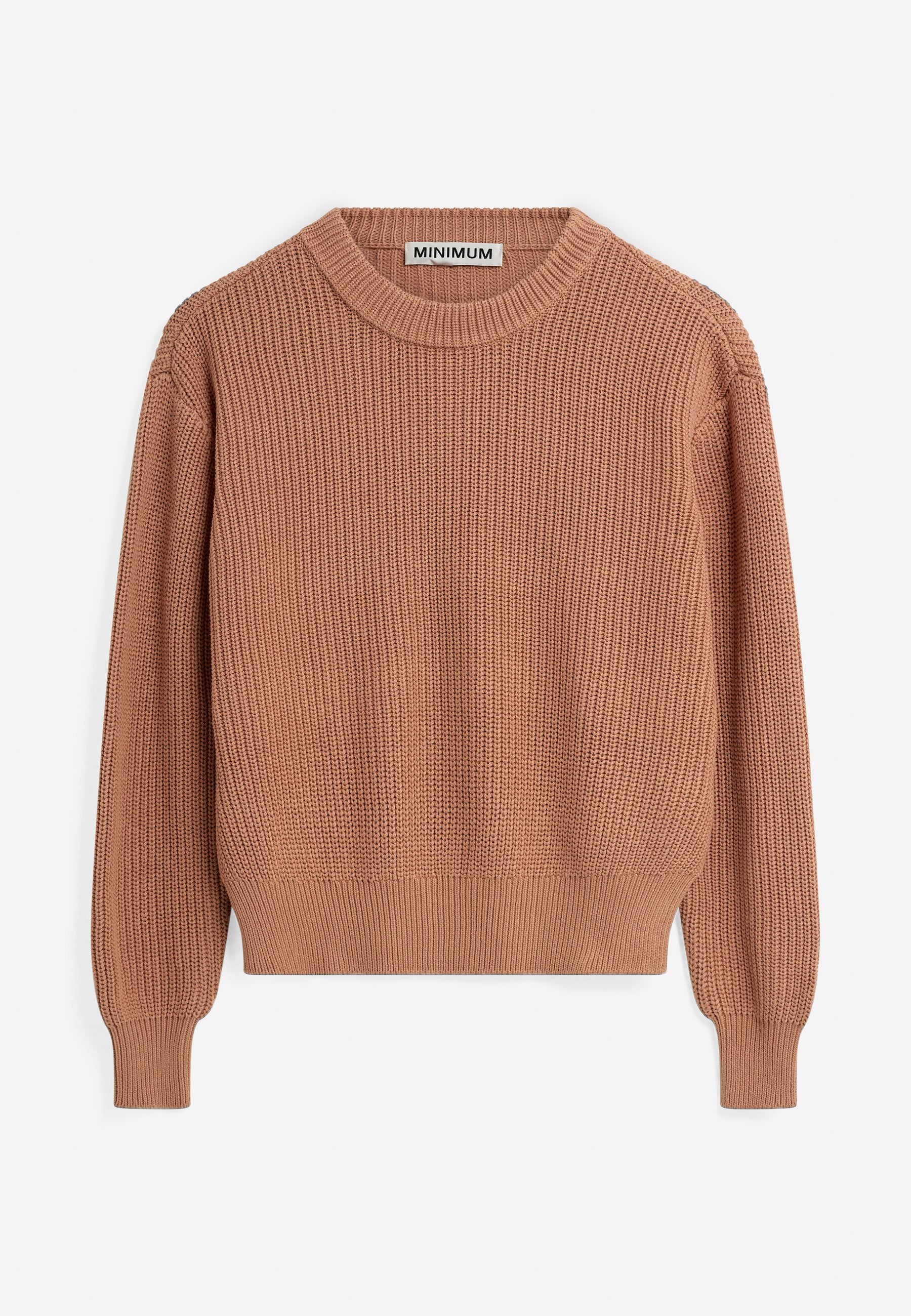 minimum female Mikala jumper G006 GOTS Jumper 1235 Sandstorm